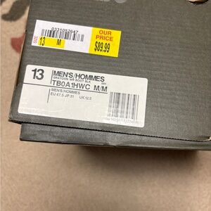 Men's black Boots timberland size 13 pre owned